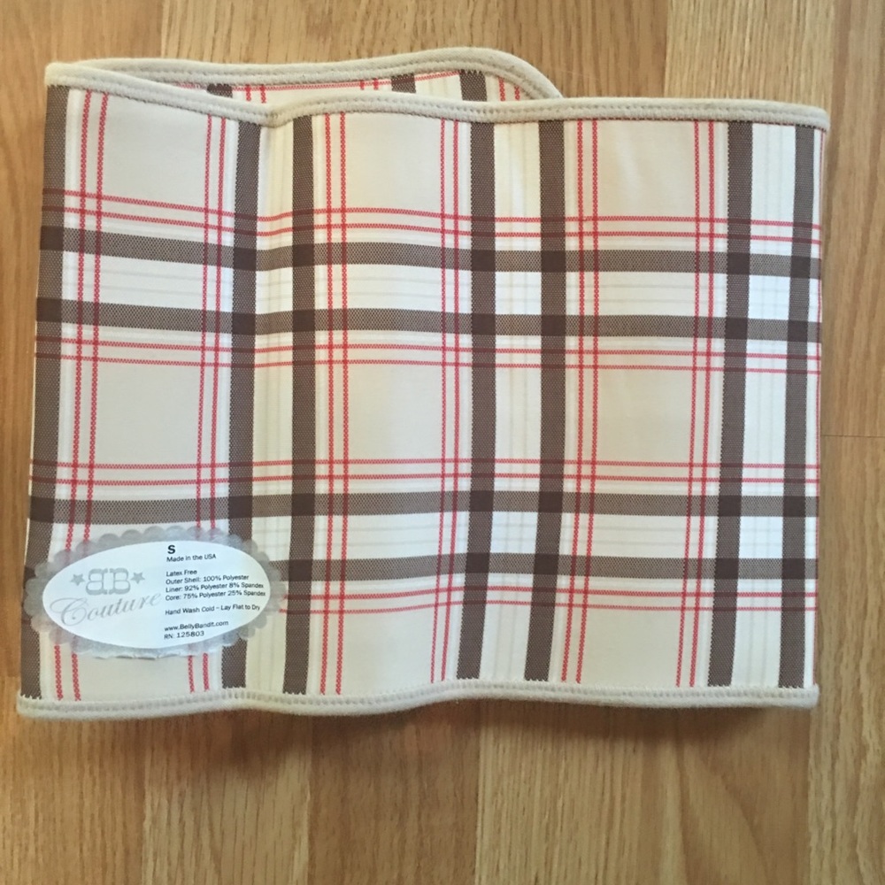 Belly Bandit Couture Belly Wrap plaid